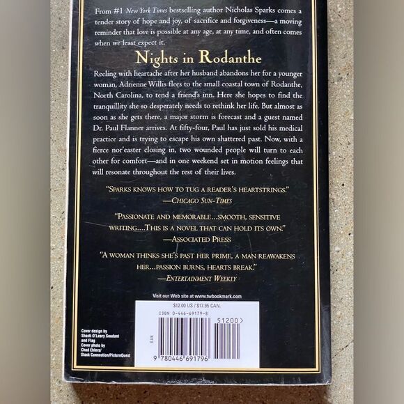 Bundle of 3 Nicholas Sparks #1 New York Times Best Selling Fiction Books - Picture 7 of 10